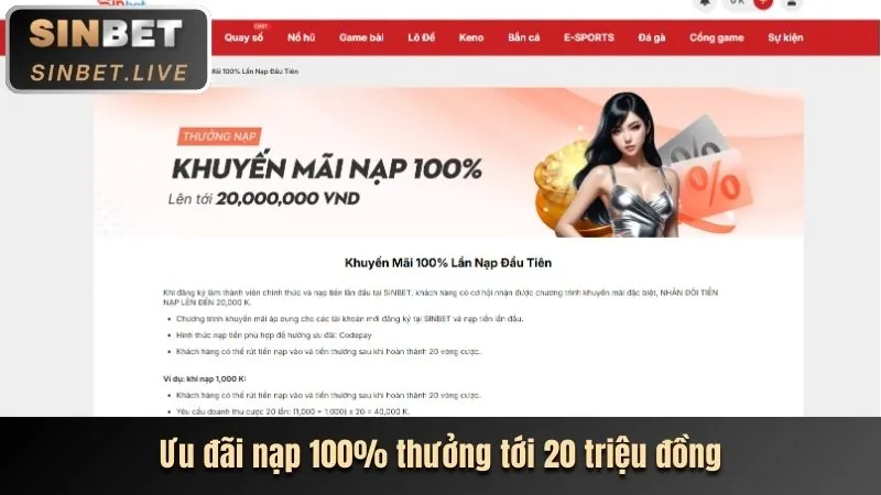 Hoàn trả cược hàng ngày